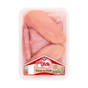 نقد و بررسی مرغ کامل خرده شده بدون پوست رویال طعم - 1.8 کیلوگرم توسط خریداران