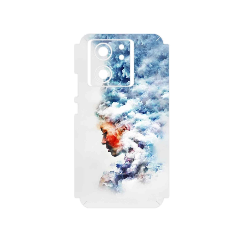 برچسب پوششی ماهوت مدل Women and the Cloud Digital Art مناسب برای گوشی موبایل شیائومی 13T