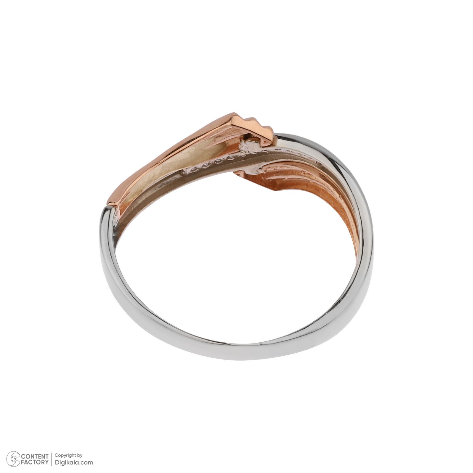 ست حلقه طلا 18 عیار زنانه و مردانه مایا ماهک مدل MR1370 -  - 6