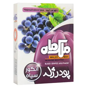  پودر ژله انگور سیاه ملک ماه - 90 گرم