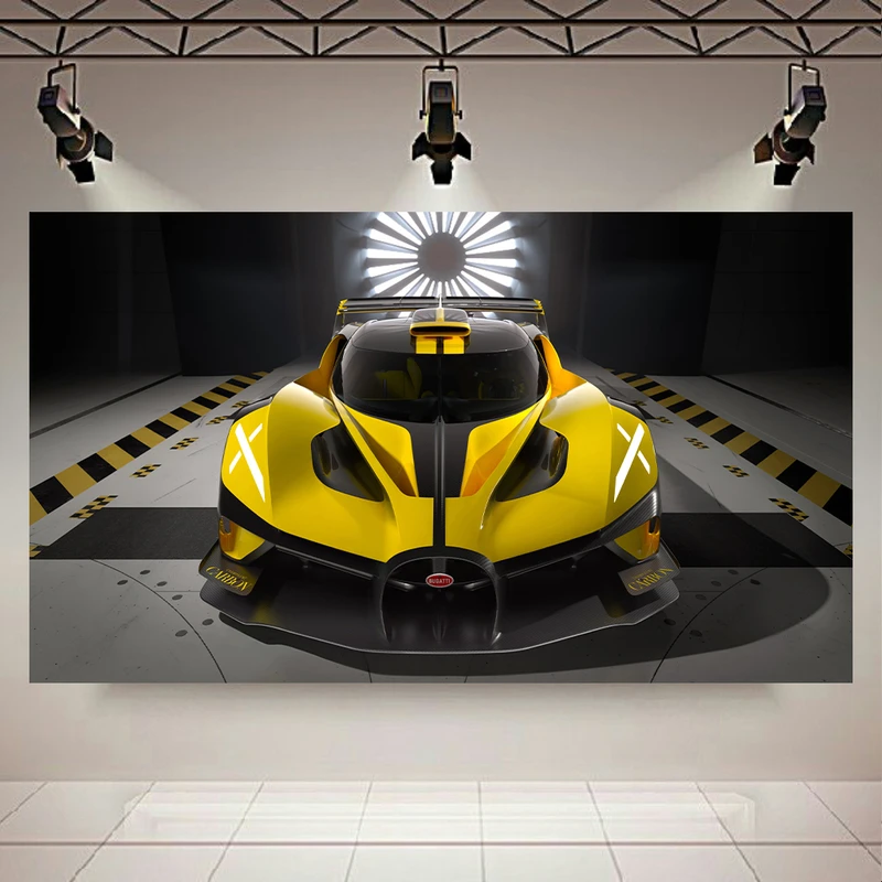 تابلو بوم طرح ماشین مدل بوگاتی Bolide کد AR7360
