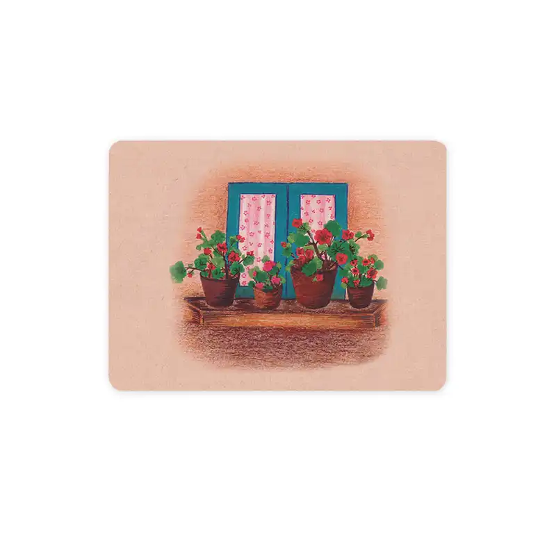 ماوس پد ترمه طراحان ایده مدل شمعدونی کد trm094