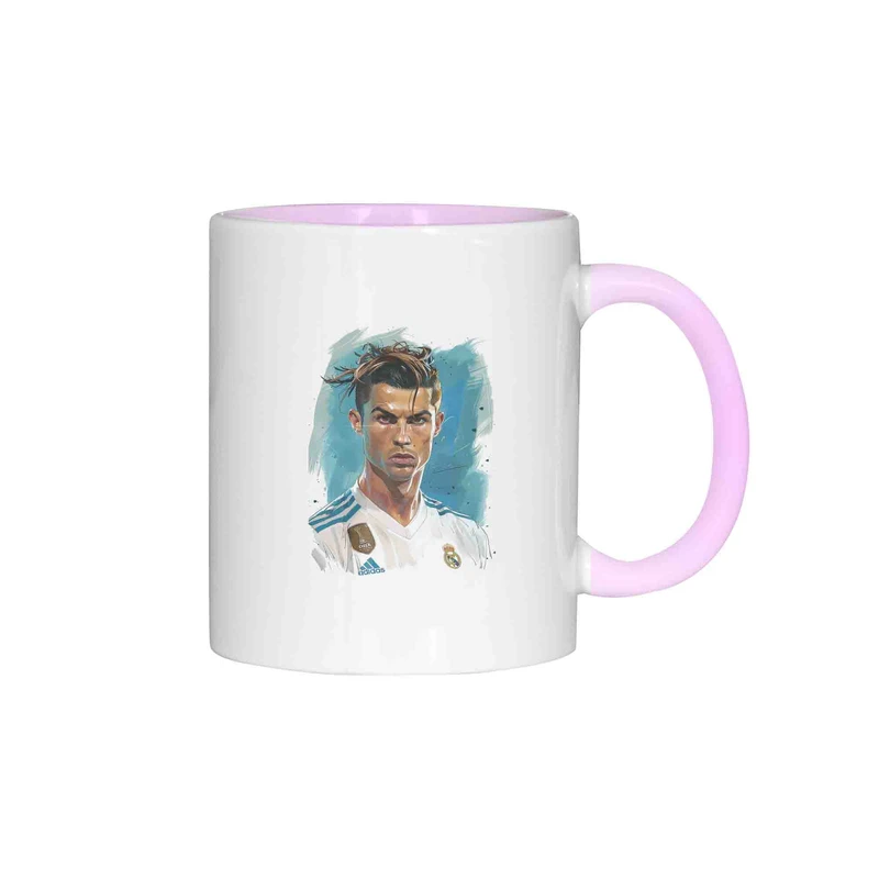 ماگ ژالینو طرح کریستیانو رونالدو کد 001