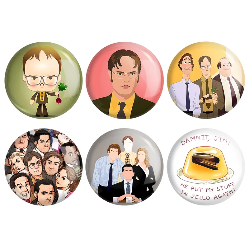 پیکسل خندالو مدل سریال آفیس The Office کد 353A مجموعه 6 عددی