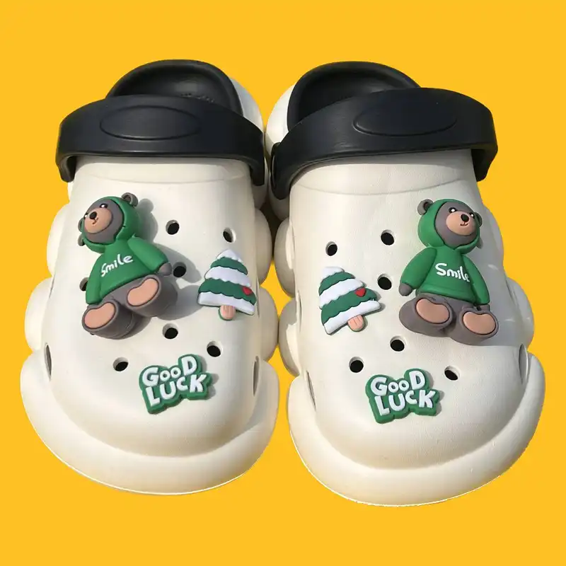 صندل زنانه مدل کراکس عروسک دار