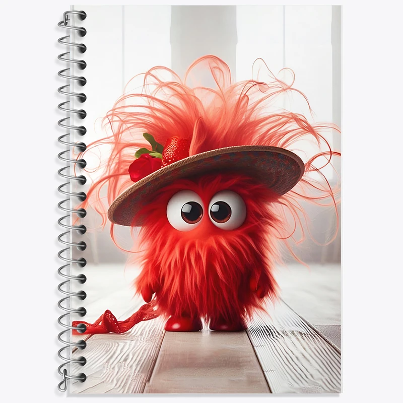 دفتر نت موسیقی 50 برگ خندالو طرح هیولای بامزه کد F5708