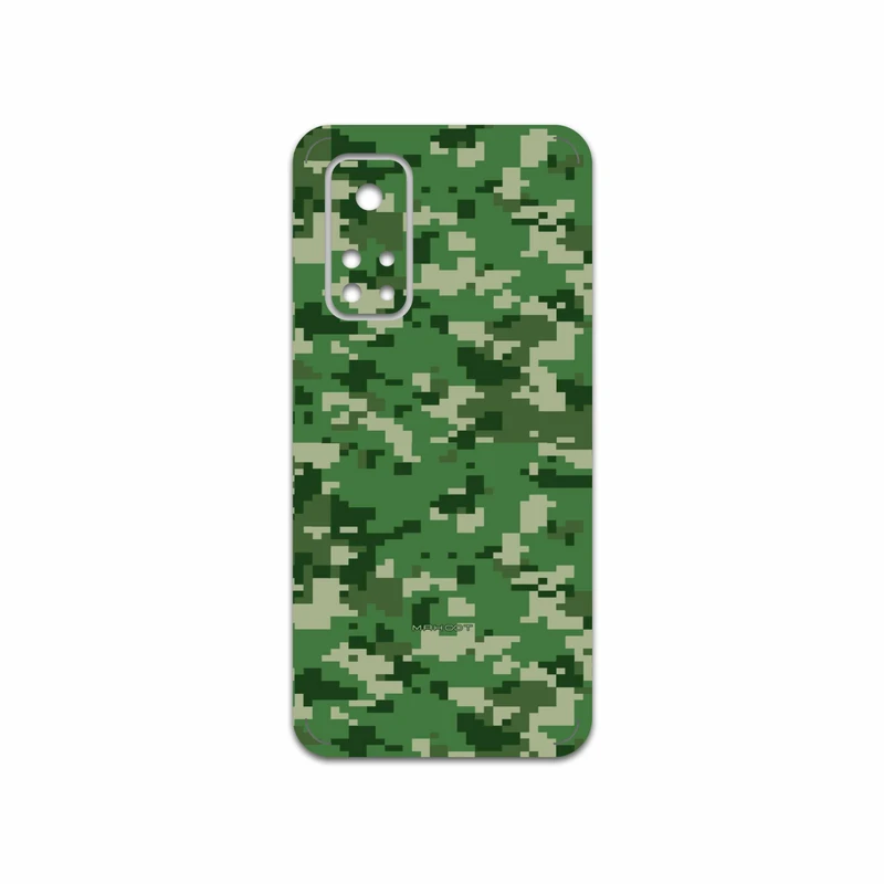 برچسب پوششی ماهوت مدل Army-Green-Pixel مناسب برای گوشی موبایل شیائومی Mi 10T Pro 5G