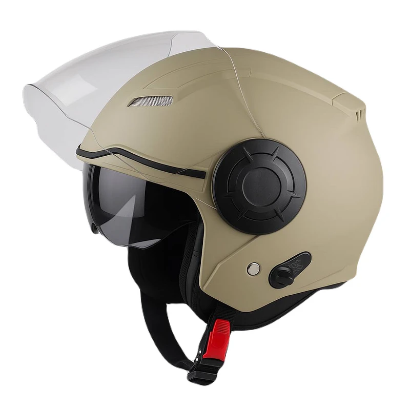 کلاه کاسکت بدون‌چانه استیل برد مدل SBH31D