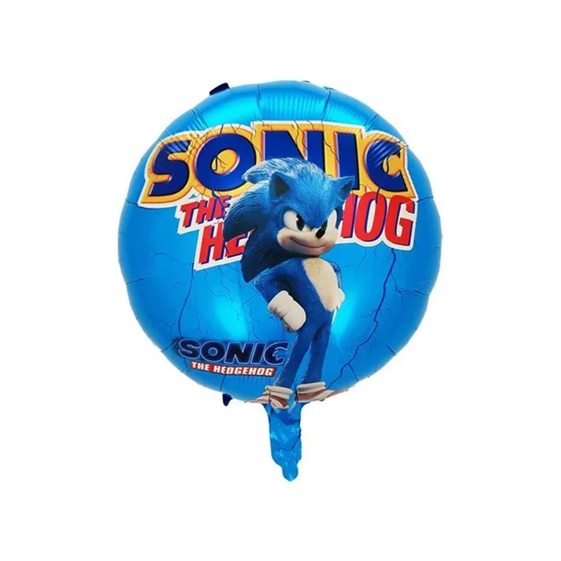 بادکنک فویلی مدل گرد سونیک Sonic کد KP-220