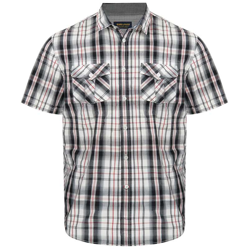 پیراهن آستین کوتاه مردانه زارا یوت مدل E2