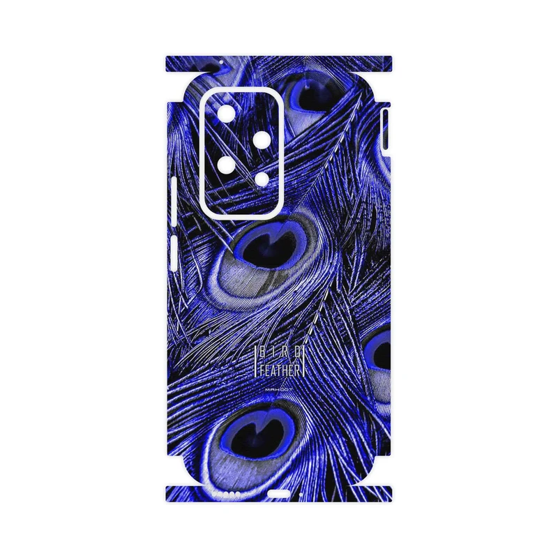 برچسب پوششی ماهوت مدل Purple Feather-FullSkin مناسب برای گوشی موبایل آنر 200 Lite
