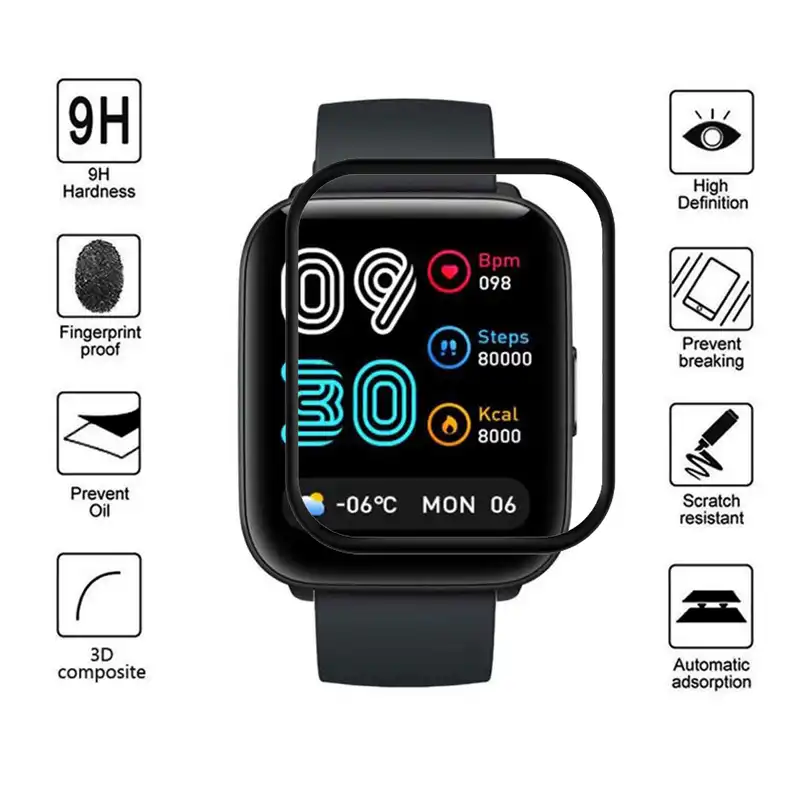 محافظ صفحه نمایش کروکودیل مدل C-M مناسب برای ساعت هوشمند میبرو C2 بسته 2 عددی