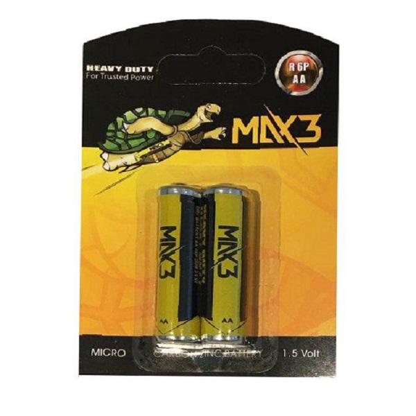 باتری قلمی مکس تری مدل R6P بسته 2 عددی