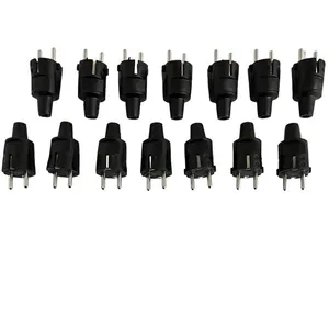 دوشاخه برق همت الکتریک مدل صنعتی بسته 14 عددی 