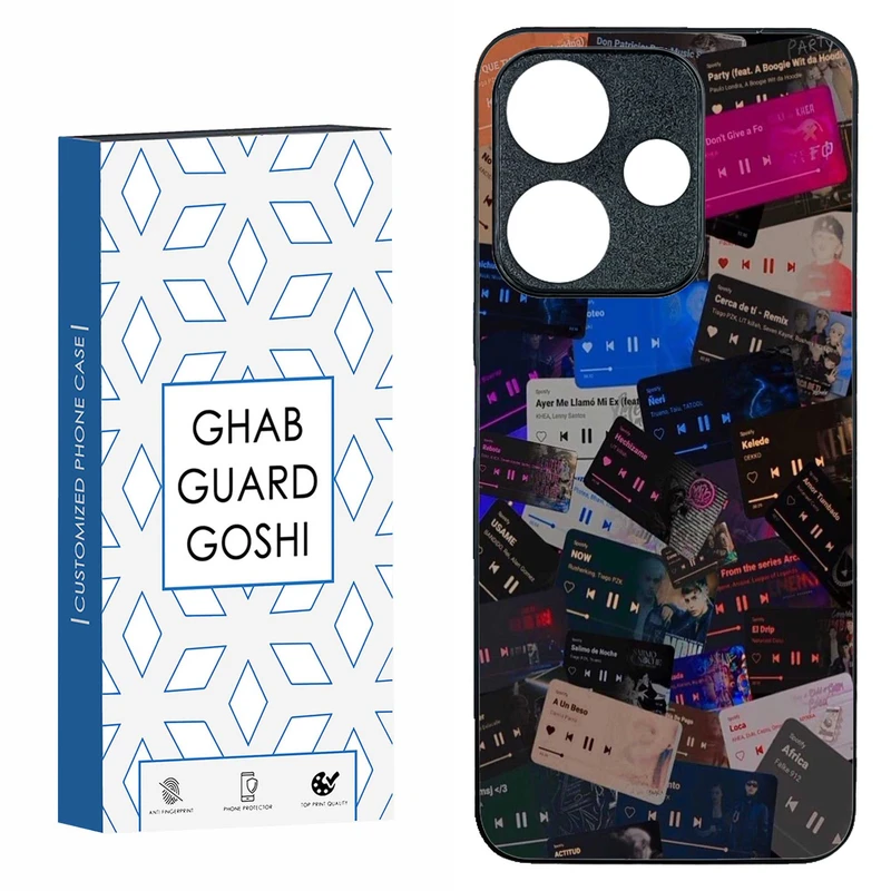 کاور قاب گارد گوشی طرح موزیک کد TPU-264 مناسب برای گوشی موبایل شیائومی  REDMI 13  