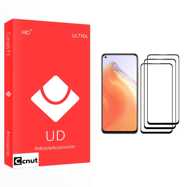 محافظ صفحه نمایش کوکونات مدل UD مناسب برای گوشی موبایل شیائومی Mi 10T 5G بسته سه عددی
