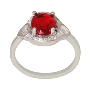 انگشتر نقره زنانه مدل سنگ کوارتز کد AWR_859