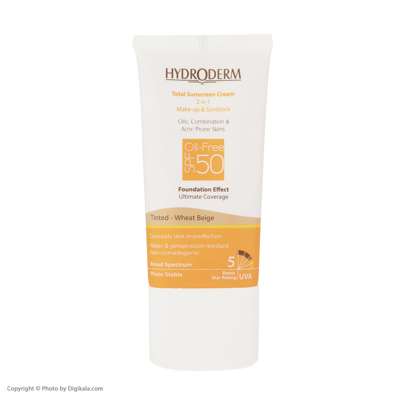 کرم ضد آفتاب هیدرودرم مدل wheat حجم 40 میلی لیتر