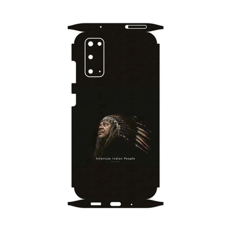 برچسب پوششی ماهوت مدل Portrait of an Indian Man-FullSkin مناسب برای گوشی موبایل سامسونگ Galaxy S20