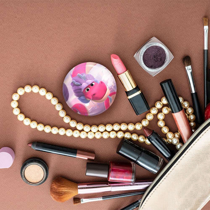 آینه جیبی خندالو طرح اژدهای آرزو کد 4775