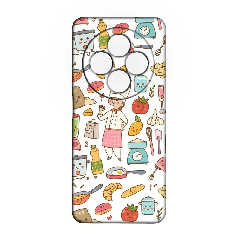 کاور طرح آشپز کد 23 مناسب برای گوشی موبایل شیائومی Redmi 14C