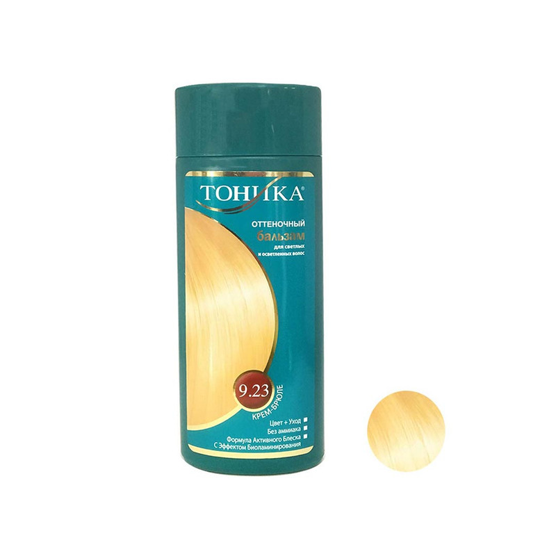 شامپو رنگساژ تونیکا شماره 9.23 حجم 150 میلی لیتر رنگ کرم طلایی روشن