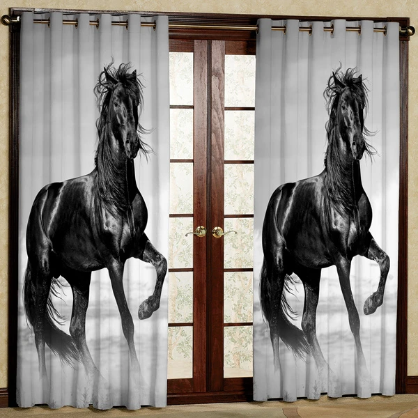 پرده مخمل پانچی کد 5783 سایز 280x140 سانتی متر