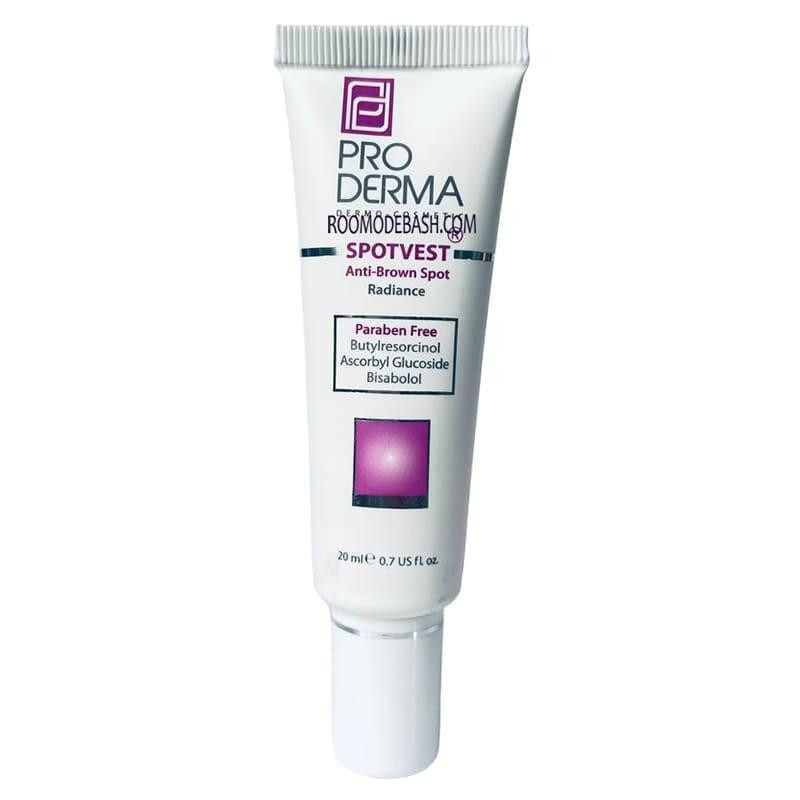 کرم ضد لک پرودرما سری Spotvest مدل Radiance حجم 20 میلی لیتر کرم ضد لک پرودرما سری Spotvest مدل Radiance حجم 20 میلی لیتر