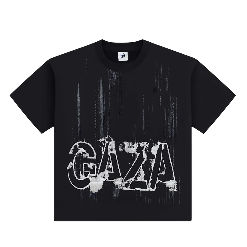 تی‌شرت آستین کوتاه پسرانه طرح GAZA