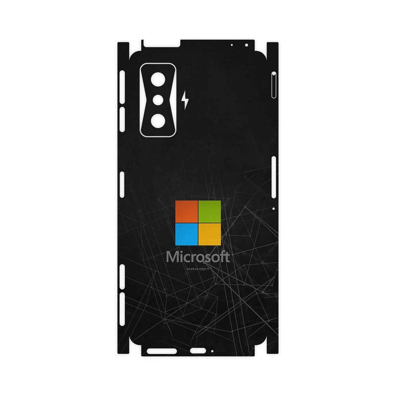 برچسب پوششی ماهوت مدل Microsoft_Logo-FullSkin مناسب برای گوشی موبایل شیائومی Redmi K50 Gaming