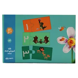 بازی آموزشی اعداد مدل پازل آموزشی اعداد 1 تا 10