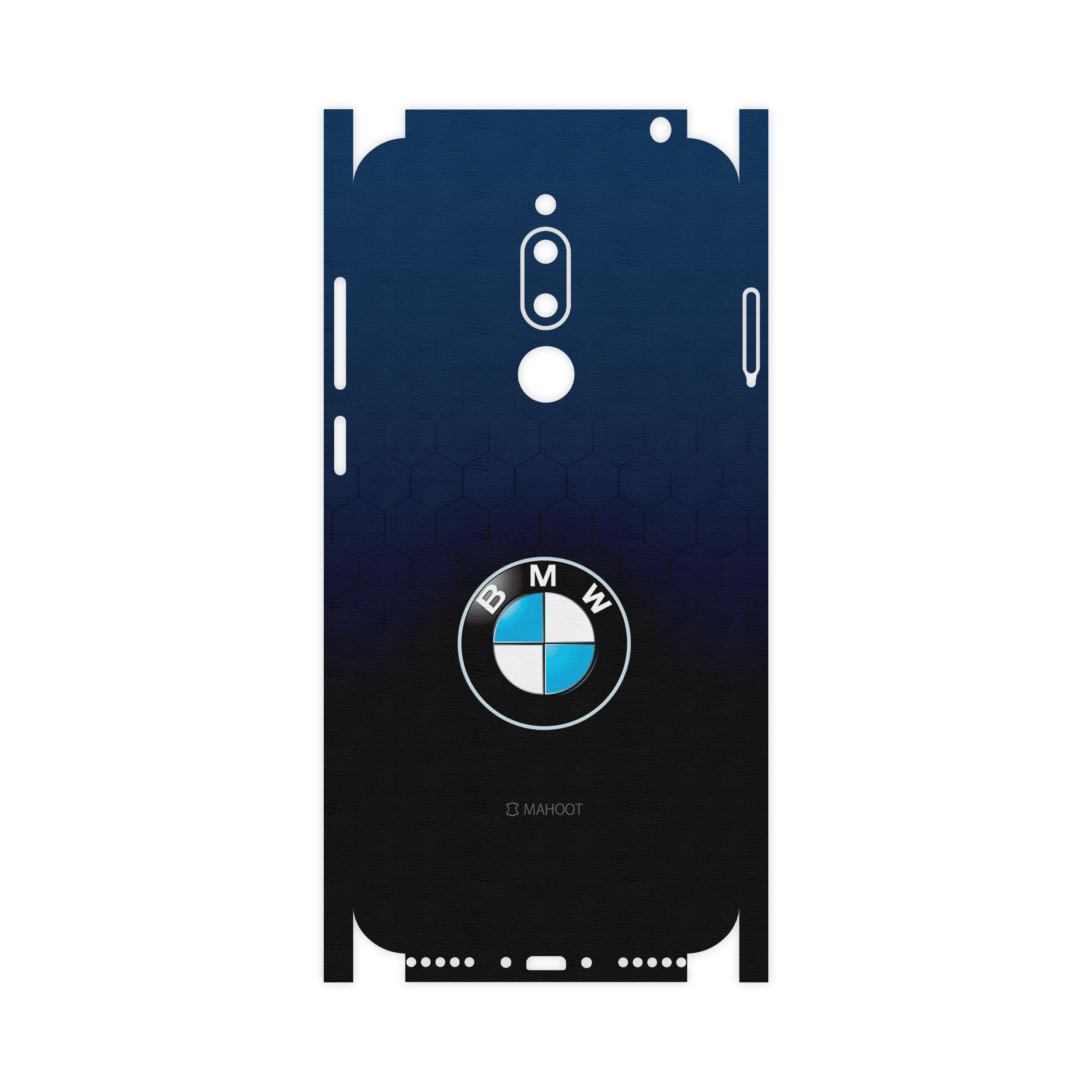 برچسب پوششی ماهوت مدل BMW-FullSkin  مناسب برای گوشی موبایل میزو M6T