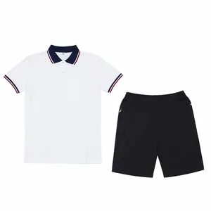 ست پولوشرت آستین کوتاه و شلوارک ورزشی مردانه مدل Set1