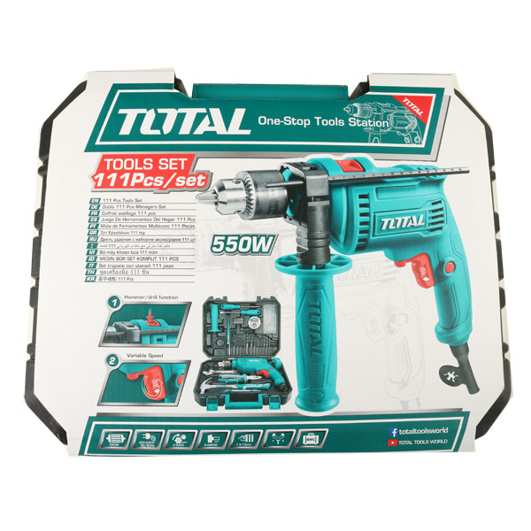 مجموعه 111 عددی ابزار توتال مدل thkthp1112