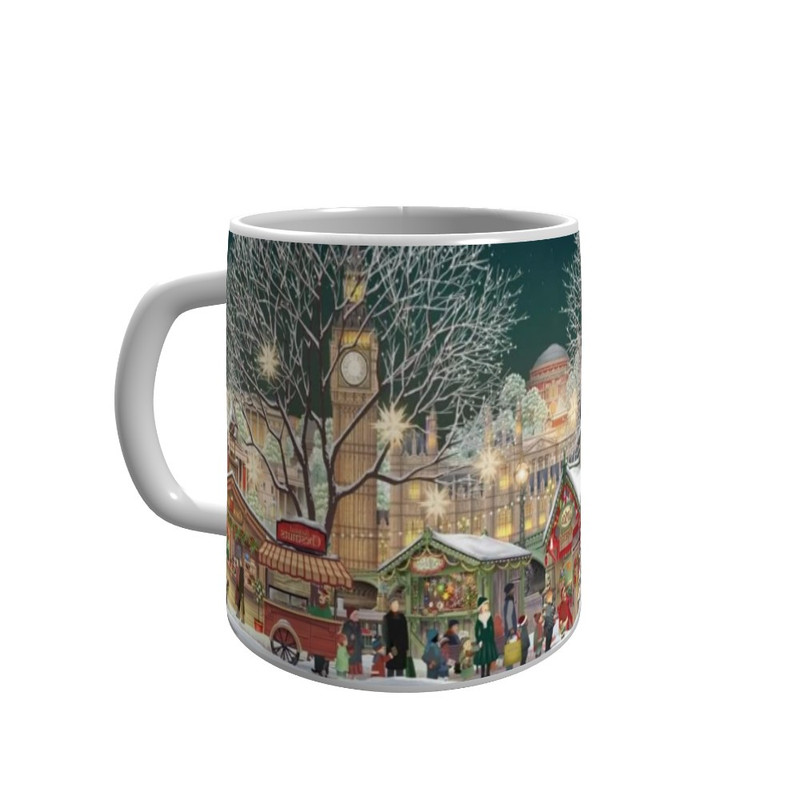 ماگ پاد آفرین مدل کریسمس کد z345 ماگ پاد آفرین مدل کریسمس کد z345