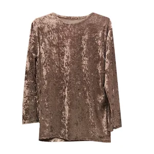 بلوز آستین بلند زنانه مدل مخمل