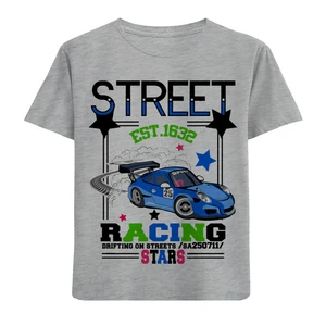 تی شرت پسرانه مدل ماشین f357