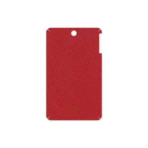 MAHOOT Red-Fiber Cover Sticker for Lenovo A7-50 A3500 2014