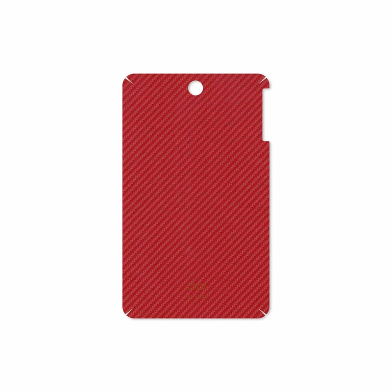 برچسب پوششی ماهوت مدل Red-Fiber مناسب برای تبلت لنوو A7-50 A3500 2014