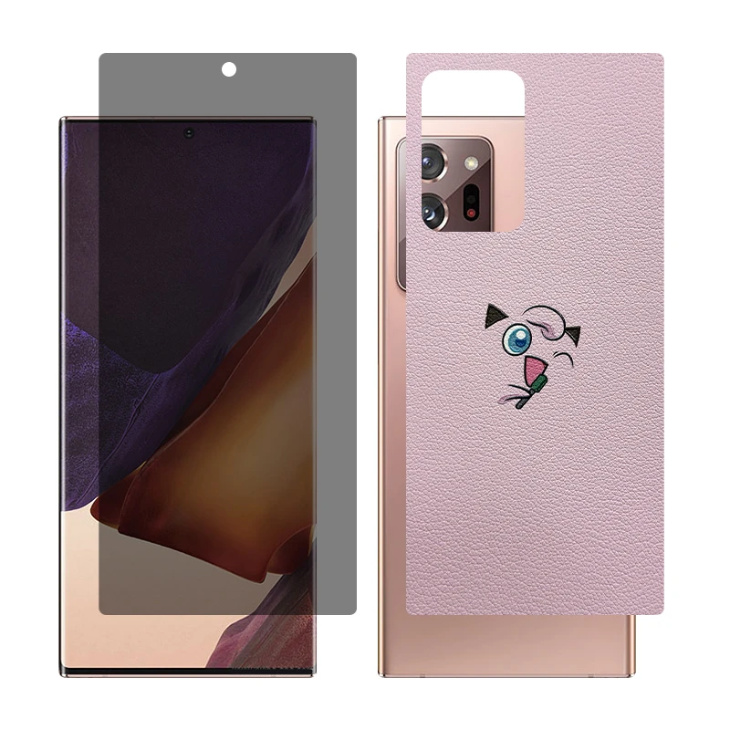 محافظ صفحه نمایش حریم شخصی گلس مدل Together مناسب برای گوشی موبایل سامسونگ Galaxy Note 20 Ultra 5G به همراه برچسب پوششی