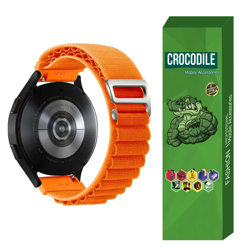 بند کروکودیل مدل Alpine Loop مناسب برای ساعت هوشمند شیائومی Xiaomi Watch S1 Active