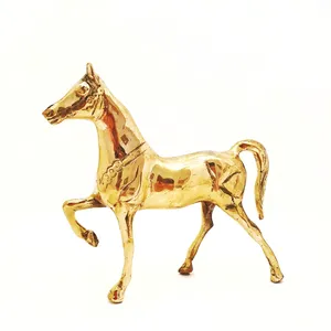 مجسمه برنجی طرح اسب عرب کد 257