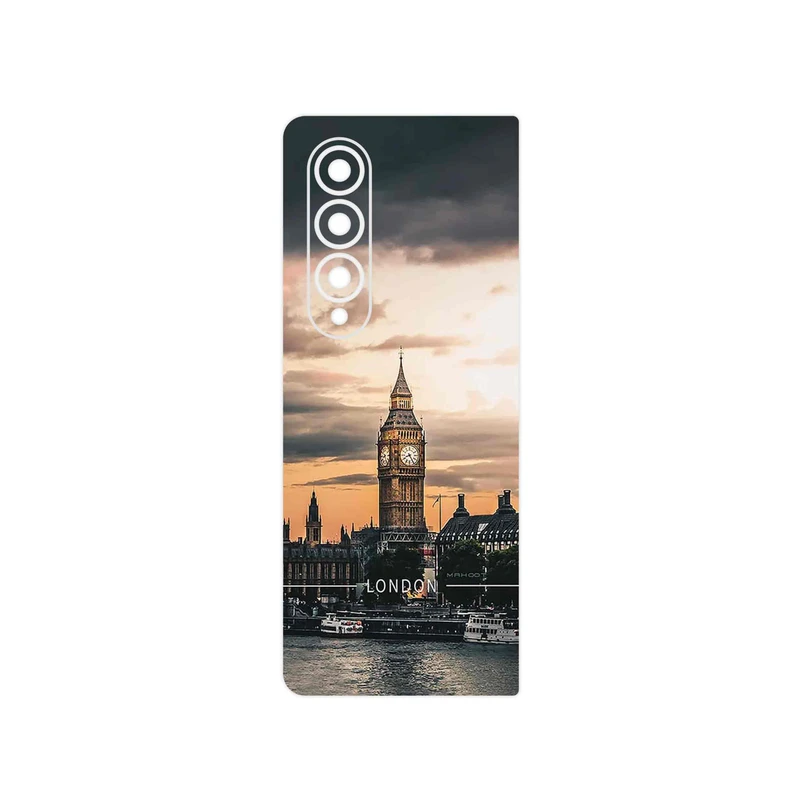 برچسب پوششی ماهوت مدل London_City مناسب برای گوشی موبایل سامسونگ Galaxy Z Fold4