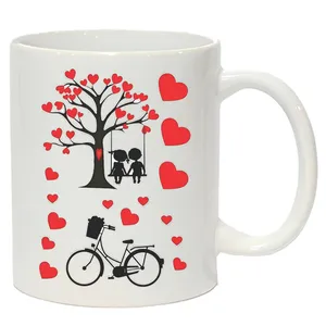 ماگ مدل ساده طرح عاشقانه