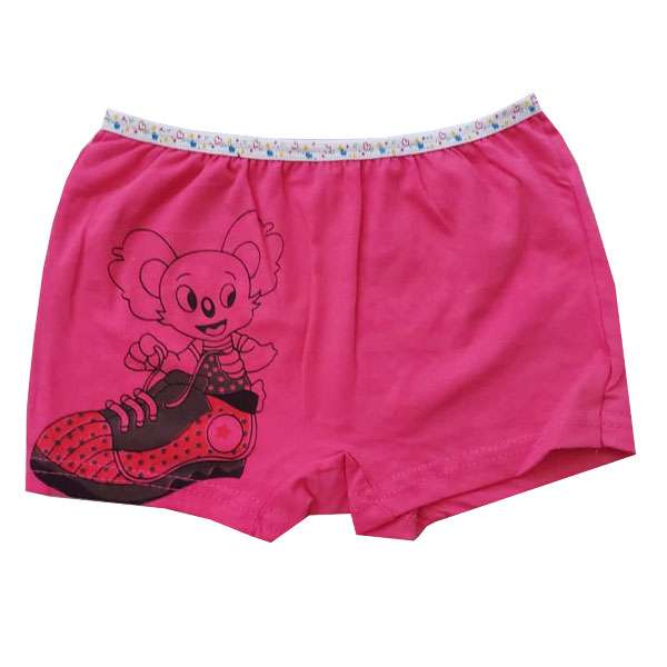 شورت دخترانه طرح عروسکی 