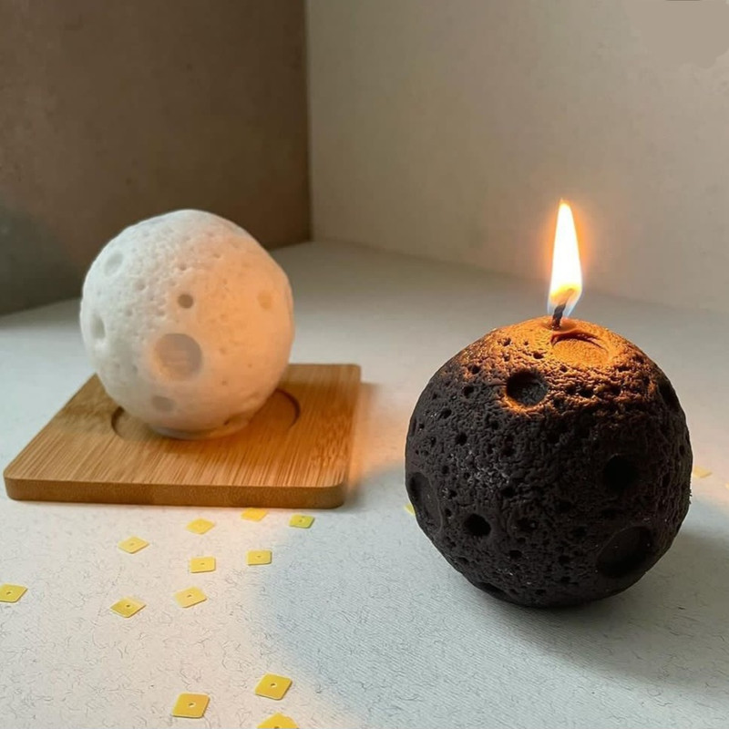 قالب شمع کوشا اکسسوری مدل کره ماه