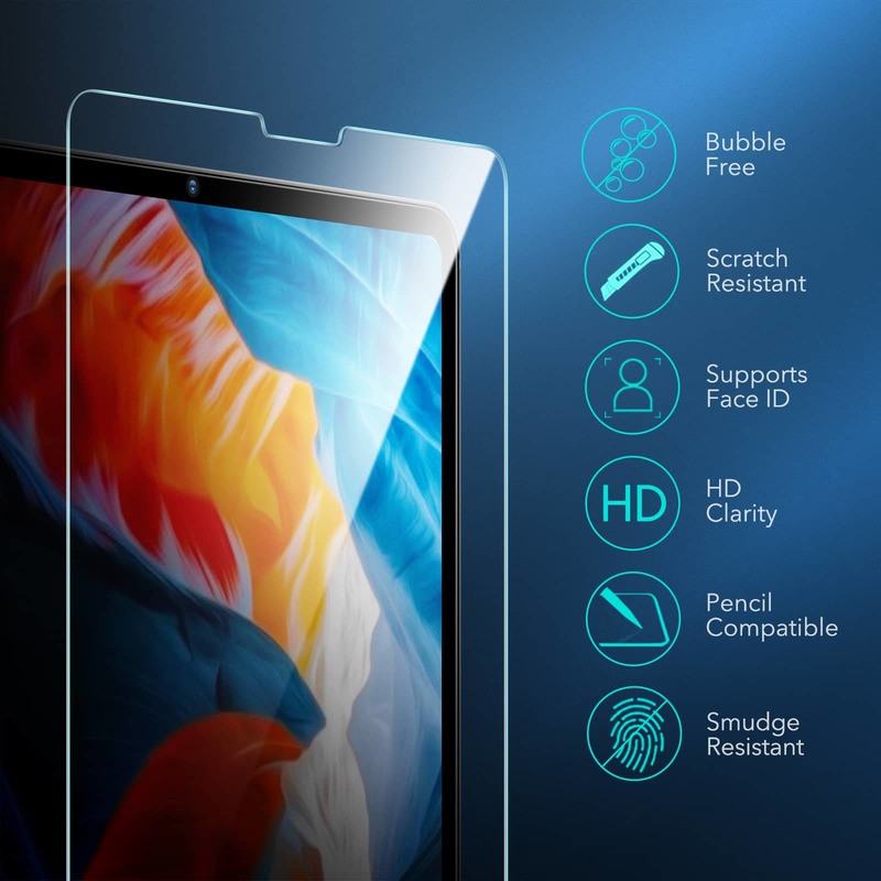 محافظ صفحه نمایش ای اِس آر مدل Tempered Glass S-P مناسب برای تبلت اپل iPad Pro 12.9