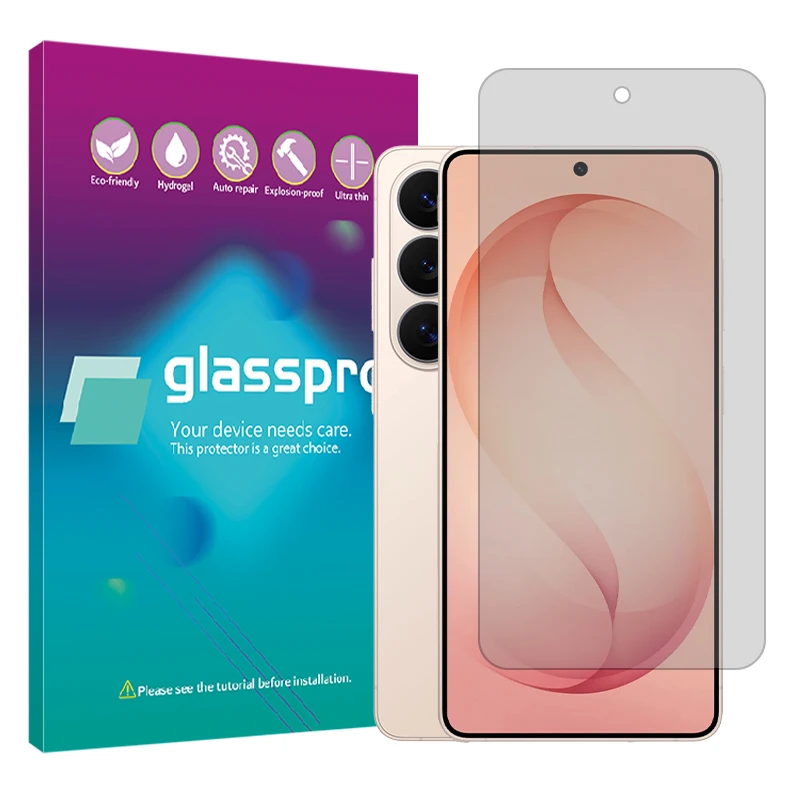 محافظ صفحه نمایش شفاف گلس پرو مدل هیدروژلی مناسب برای گوشی موبایل سامسونگ Galaxy S26 Ultra