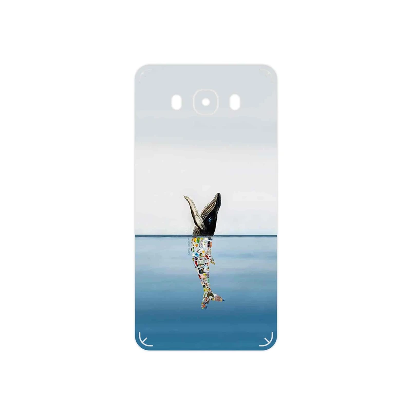برچسب پوششی ماهوت مدل Collage of Sea Trash مناسب برای گوشی موبایل سامسونگ Galaxy J7 2016