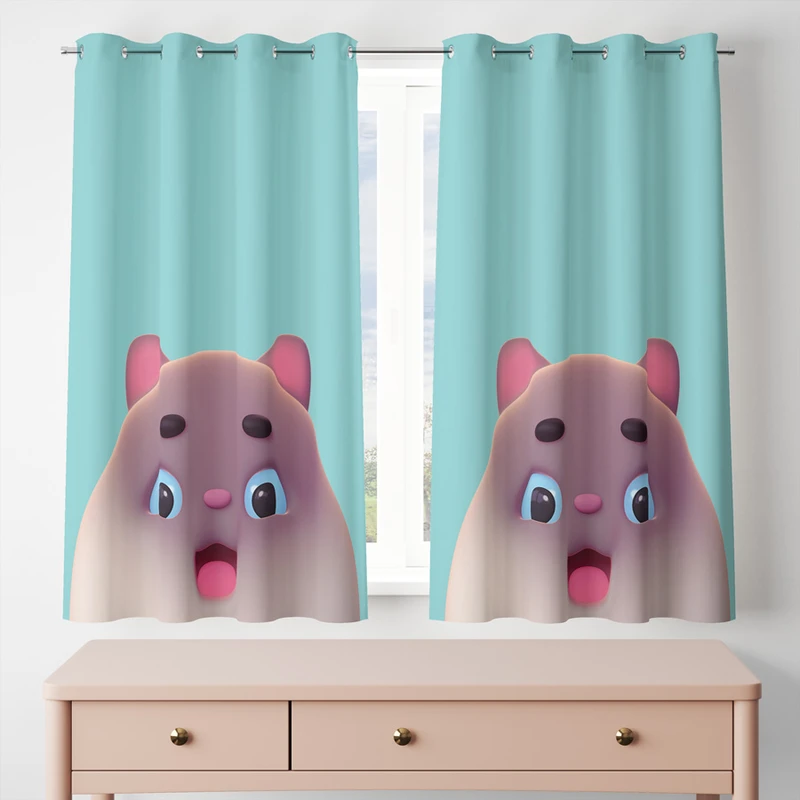 پرده مدل مخمل پانچی کد 7891 سایز 200x140 سانتی متر